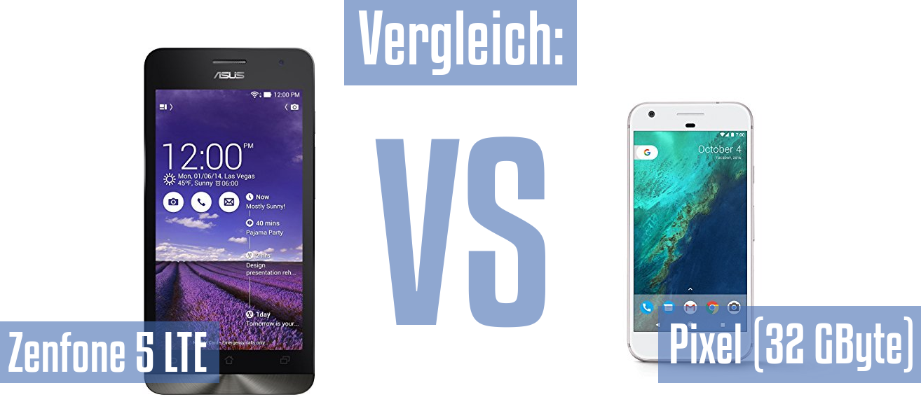 Asus Zenfone 5 LTE und Asus Zenfone 5 LTE im Vergleichstest