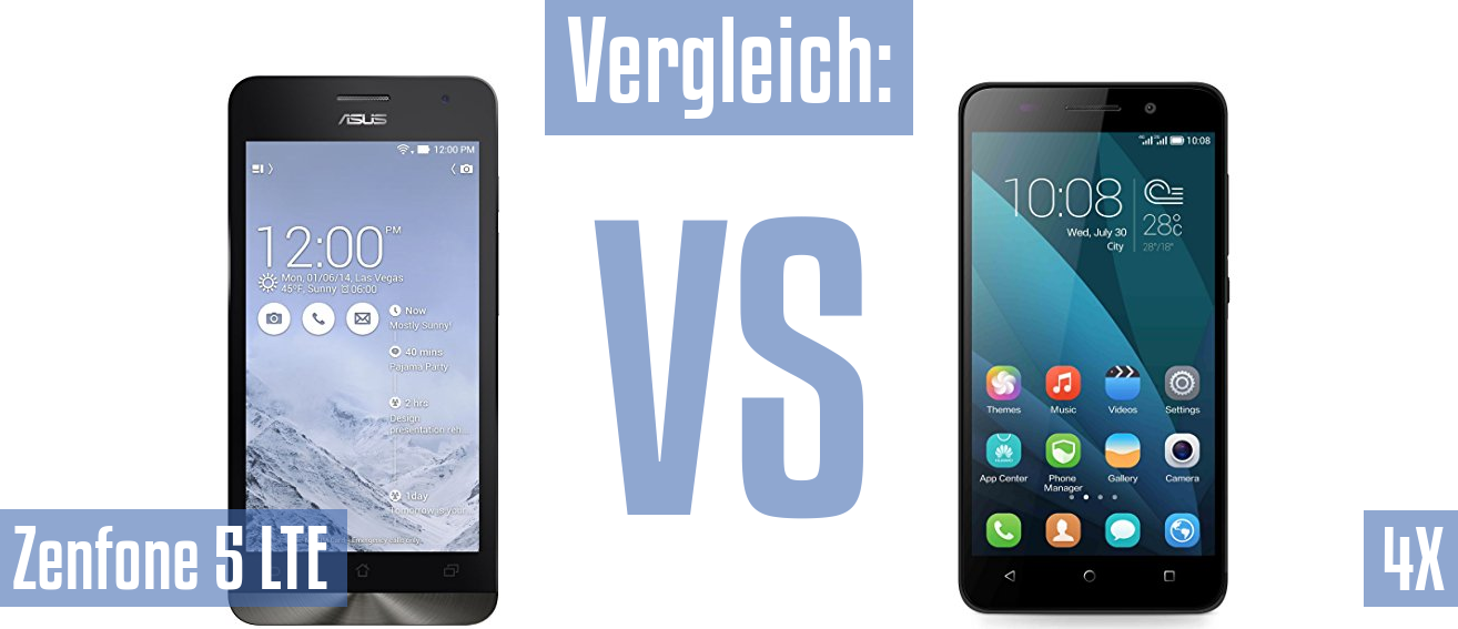 Asus Zenfone 5 LTE und Asus Zenfone 5 LTE im Vergleichstest