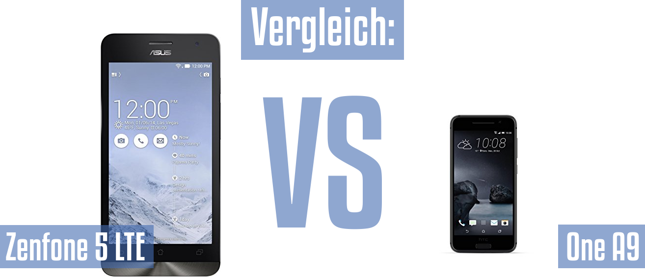 Asus Zenfone 5 LTE und Asus Zenfone 5 LTE im Vergleichstest