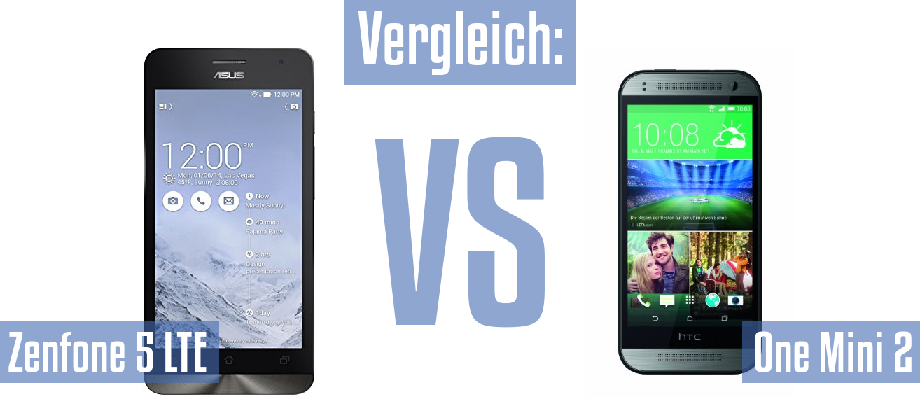 Asus Zenfone 5 LTE und Asus Zenfone 5 LTE im Vergleichstest