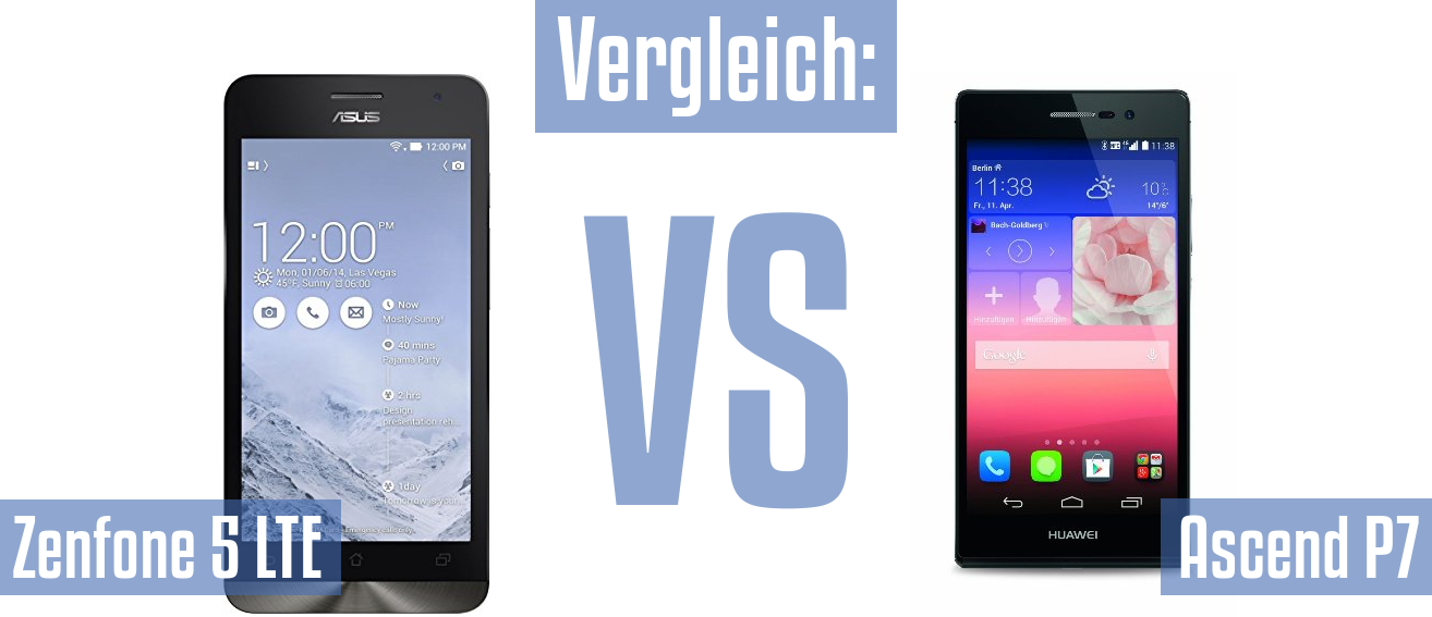 Asus Zenfone 5 LTE und Asus Zenfone 5 LTE im Vergleichstest