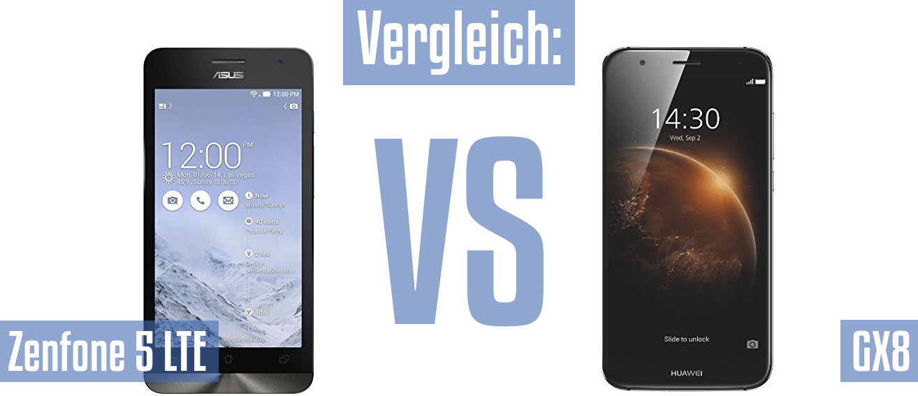 Asus Zenfone 5 LTE und Asus Zenfone 5 LTE im Vergleichstest