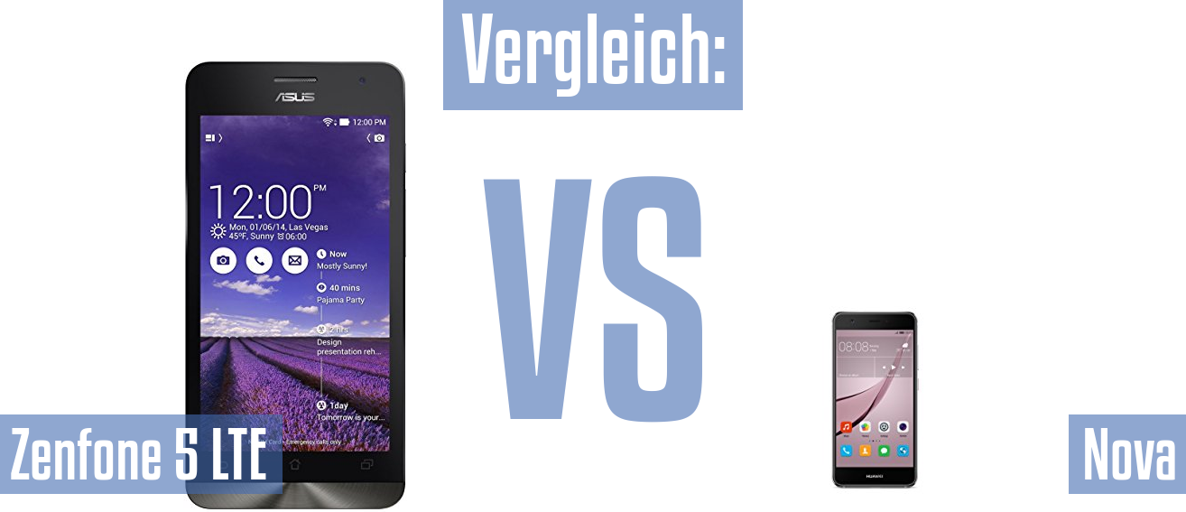 Asus Zenfone 5 LTE und Asus Zenfone 5 LTE im Vergleichstest