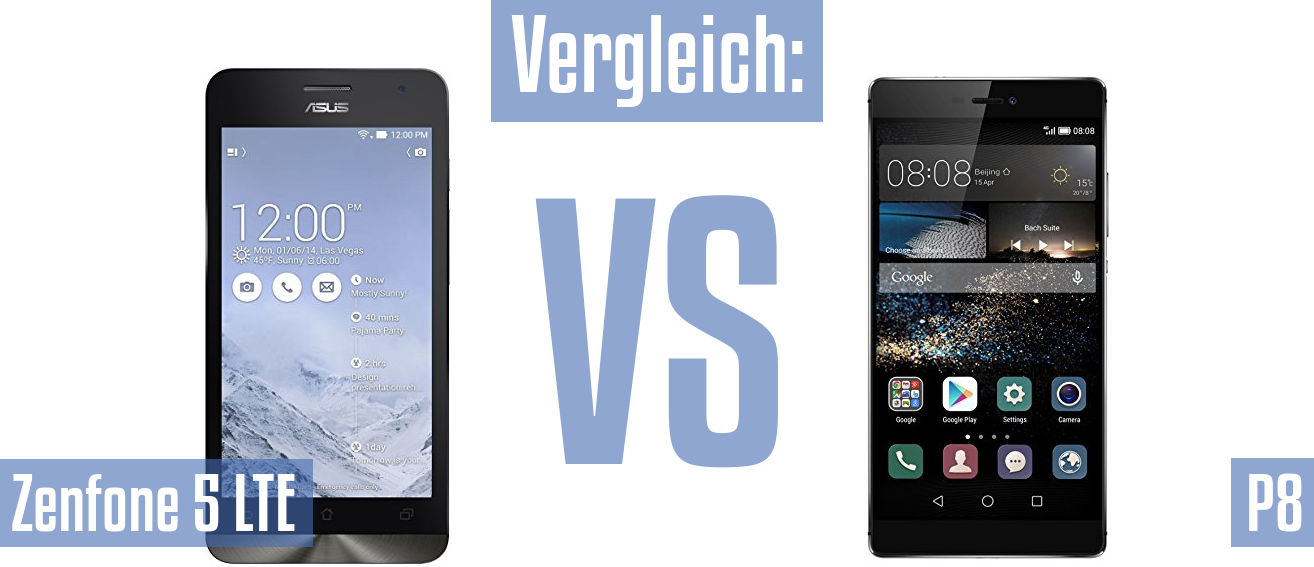 Asus Zenfone 5 LTE und Asus Zenfone 5 LTE im Vergleichstest