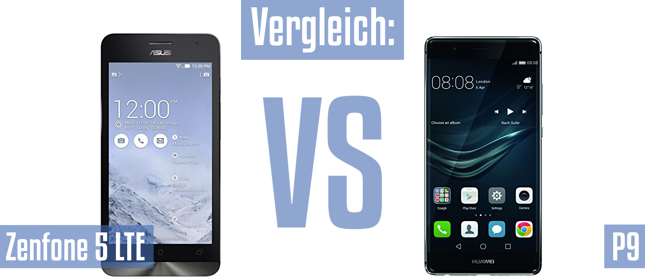 Asus Zenfone 5 LTE und Asus Zenfone 5 LTE im Vergleichstest