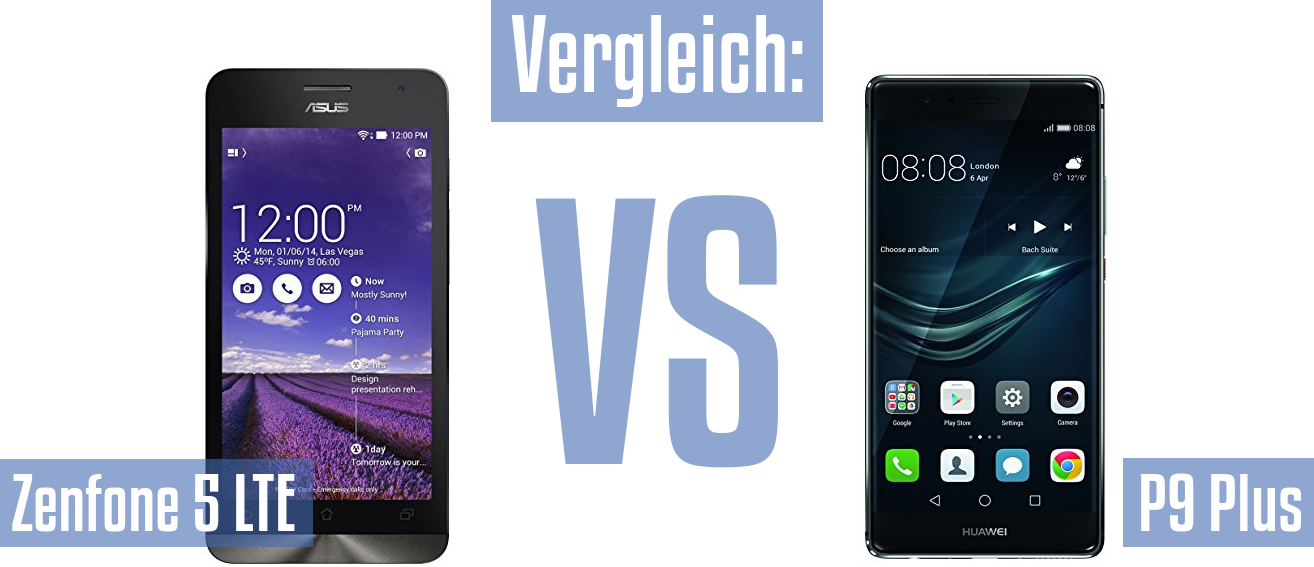 Asus Zenfone 5 LTE und Asus Zenfone 5 LTE im Vergleichstest