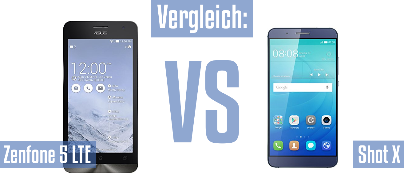 Asus Zenfone 5 LTE und Asus Zenfone 5 LTE im Vergleichstest