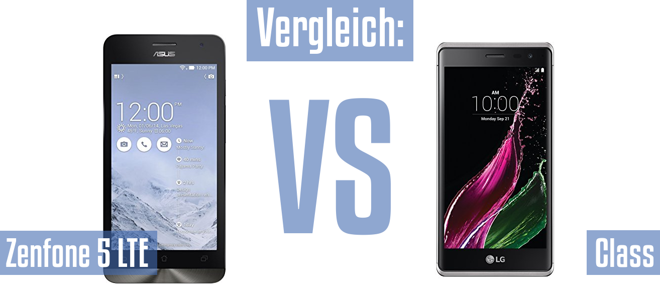 Asus Zenfone 5 LTE und Asus Zenfone 5 LTE im Vergleichstest