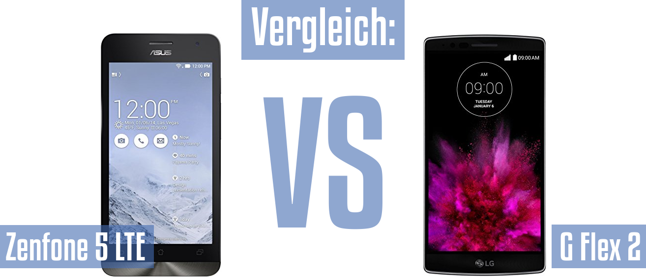 Asus Zenfone 5 LTE und Asus Zenfone 5 LTE im Vergleichstest