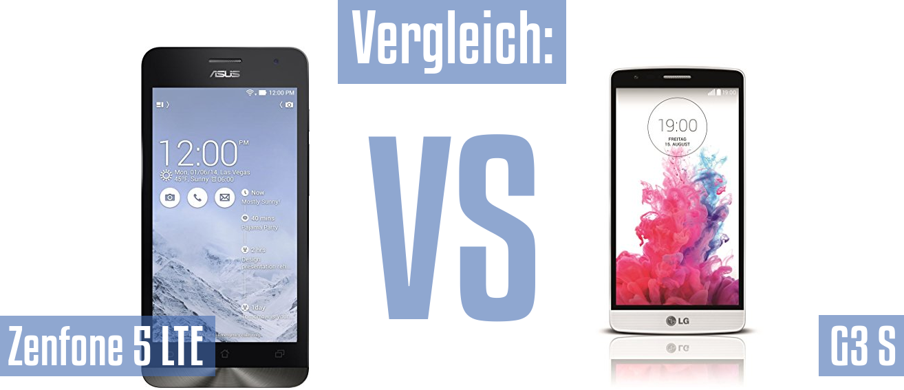 Asus Zenfone 5 LTE und Asus Zenfone 5 LTE im Vergleichstest