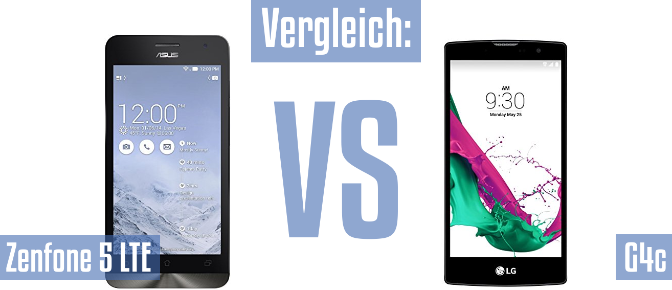 Asus Zenfone 5 LTE und Asus Zenfone 5 LTE im Vergleichstest