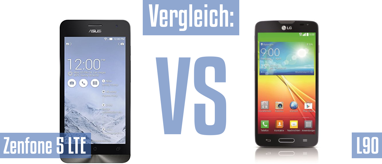 Asus Zenfone 5 LTE und Asus Zenfone 5 LTE im Vergleichstest