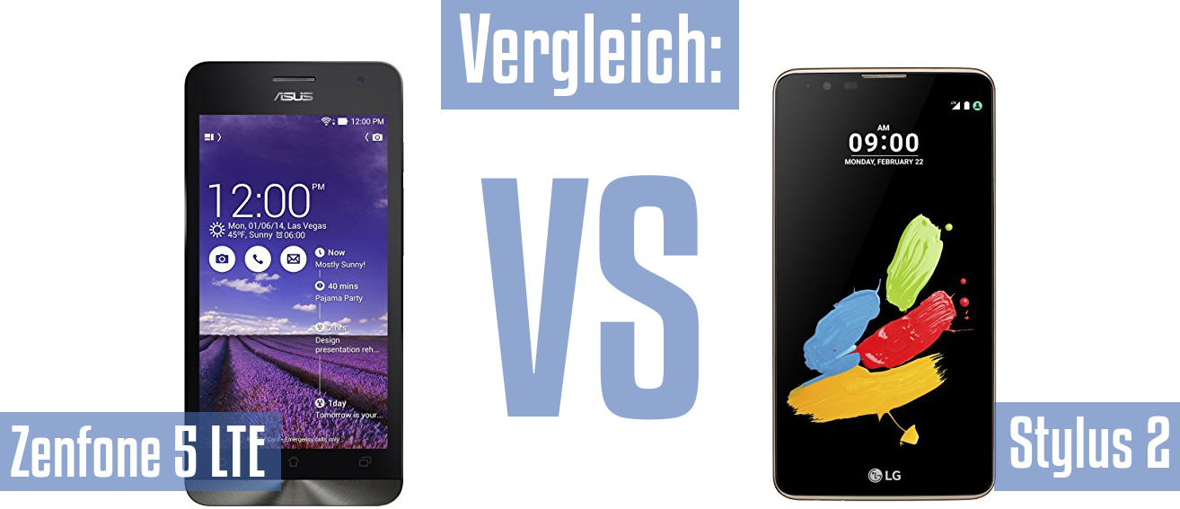 Asus Zenfone 5 LTE und Asus Zenfone 5 LTE im Vergleichstest