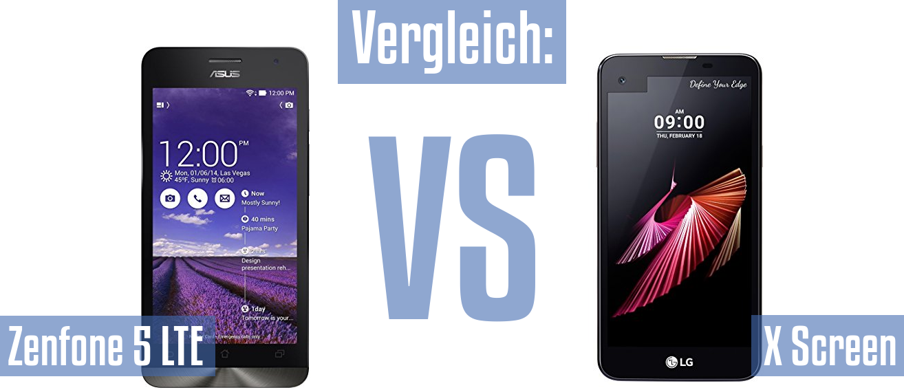 Asus Zenfone 5 LTE und Asus Zenfone 5 LTE im Vergleichstest