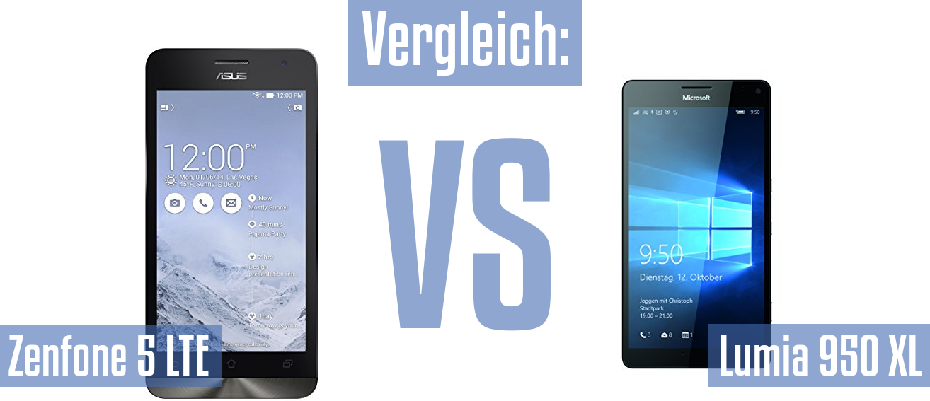 Asus Zenfone 5 LTE und Asus Zenfone 5 LTE im Vergleichstest