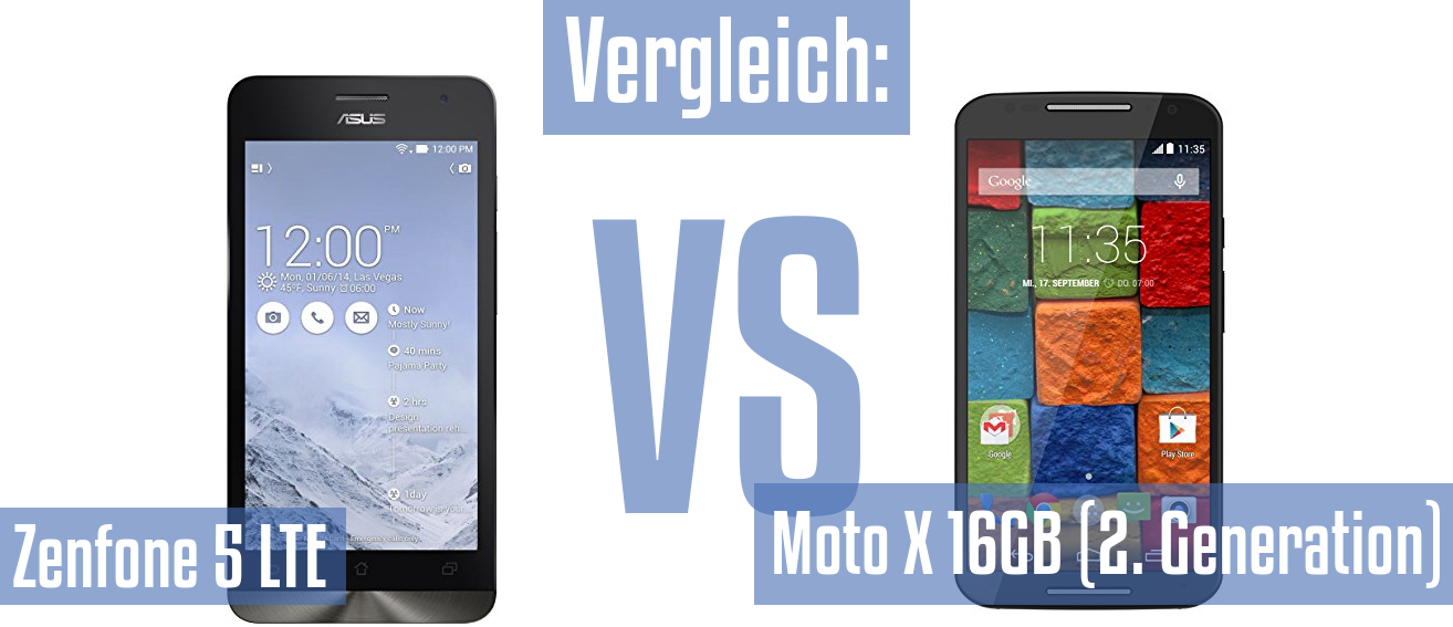 Asus Zenfone 5 LTE und Asus Zenfone 5 LTE im Vergleichstest