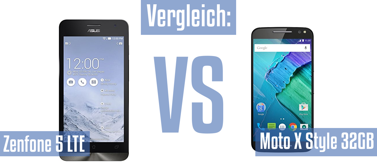 Asus Zenfone 5 LTE und Asus Zenfone 5 LTE im Vergleichstest