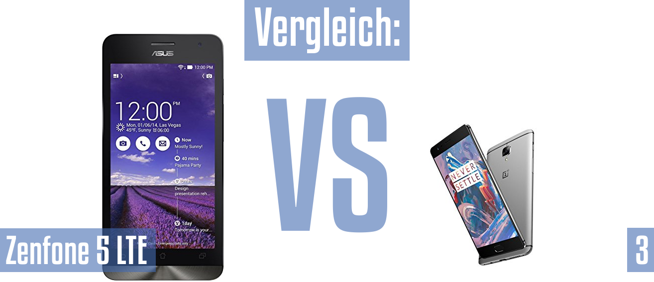 Asus Zenfone 5 LTE und Asus Zenfone 5 LTE im Vergleichstest