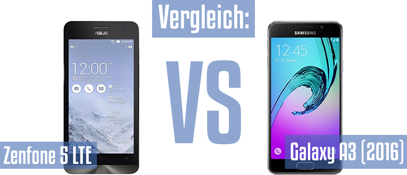 Asus Zenfone 5 LTE und Asus Zenfone 5 LTE im Vergleichstest