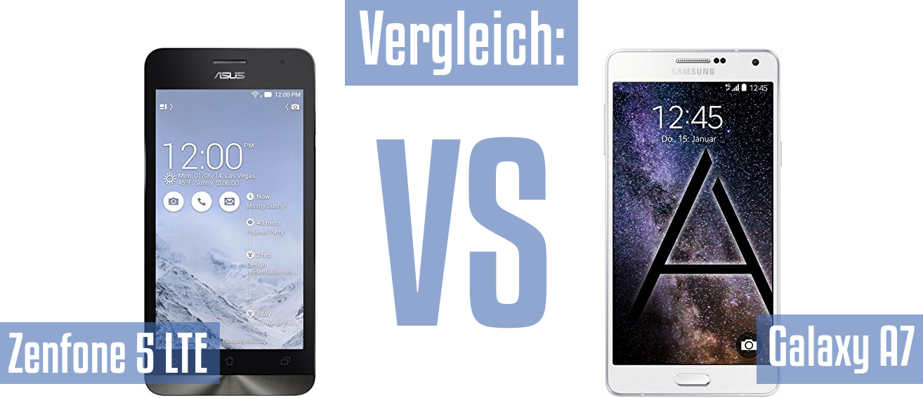 Asus Zenfone 5 LTE und Asus Zenfone 5 LTE im Vergleichstest