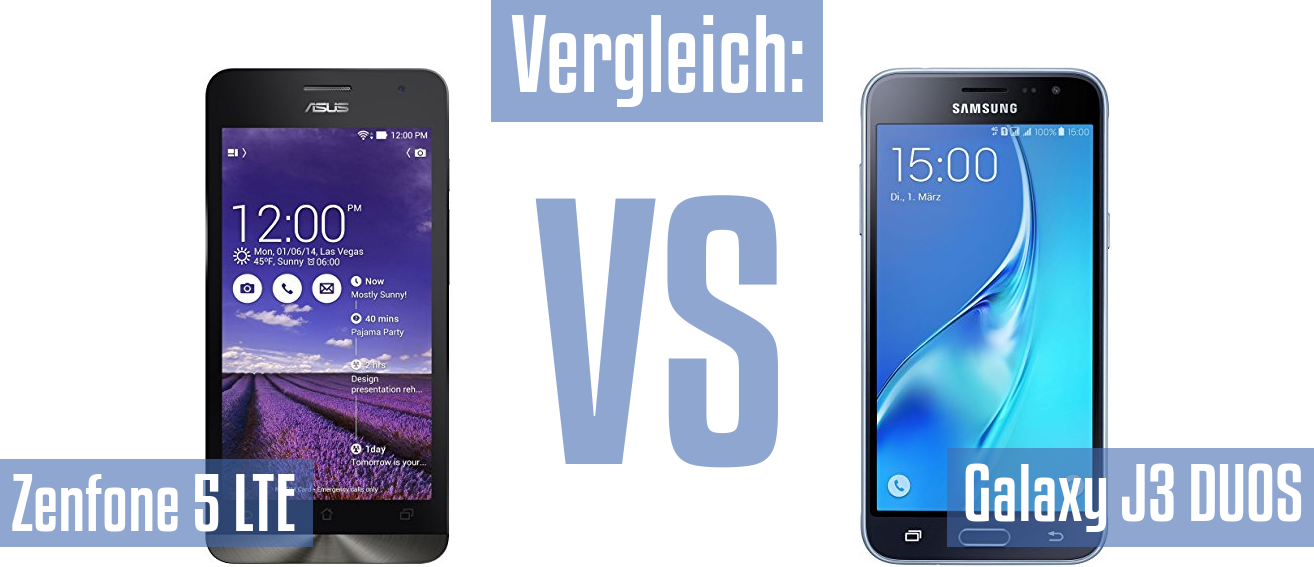 Asus Zenfone 5 LTE und Asus Zenfone 5 LTE im Vergleichstest