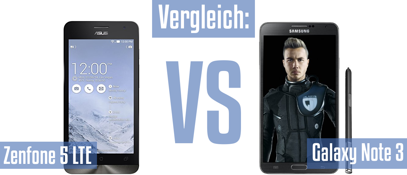 Asus Zenfone 5 LTE und Asus Zenfone 5 LTE im Vergleichstest