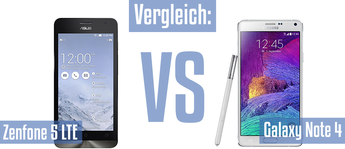 Asus Zenfone 5 LTE und Asus Zenfone 5 LTE im Vergleichstest