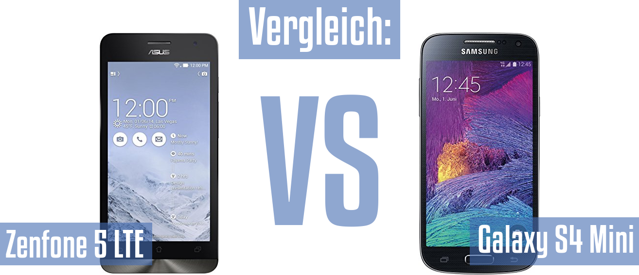 Asus Zenfone 5 LTE und Asus Zenfone 5 LTE im Vergleichstest