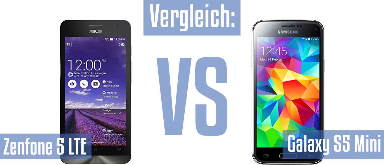 Asus Zenfone 5 LTE und Asus Zenfone 5 LTE im Vergleichstest