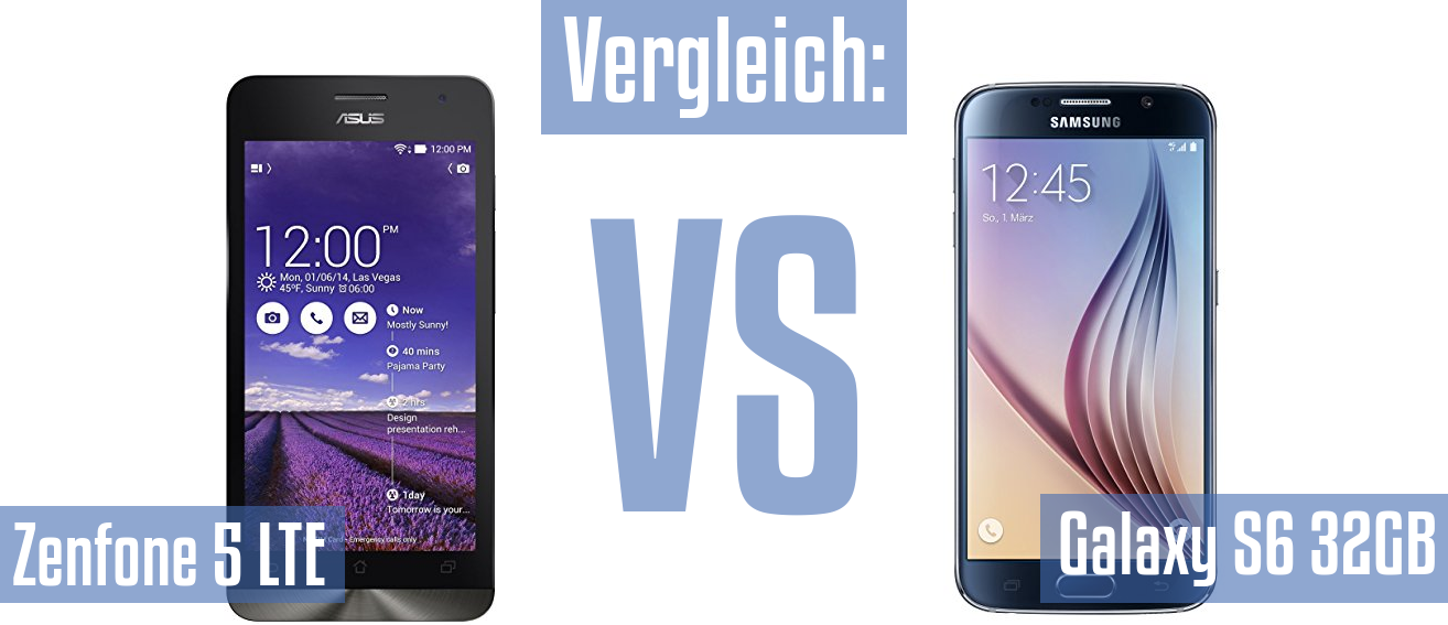 Asus Zenfone 5 LTE und Asus Zenfone 5 LTE im Vergleichstest