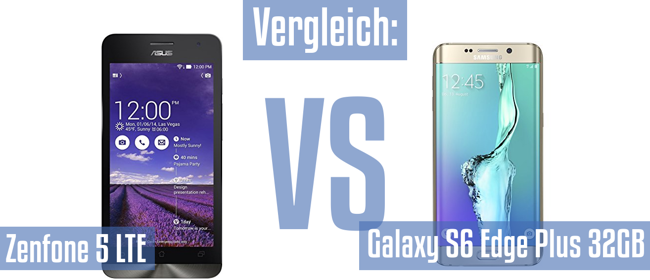 Asus Zenfone 5 LTE und Asus Zenfone 5 LTE im Vergleichstest