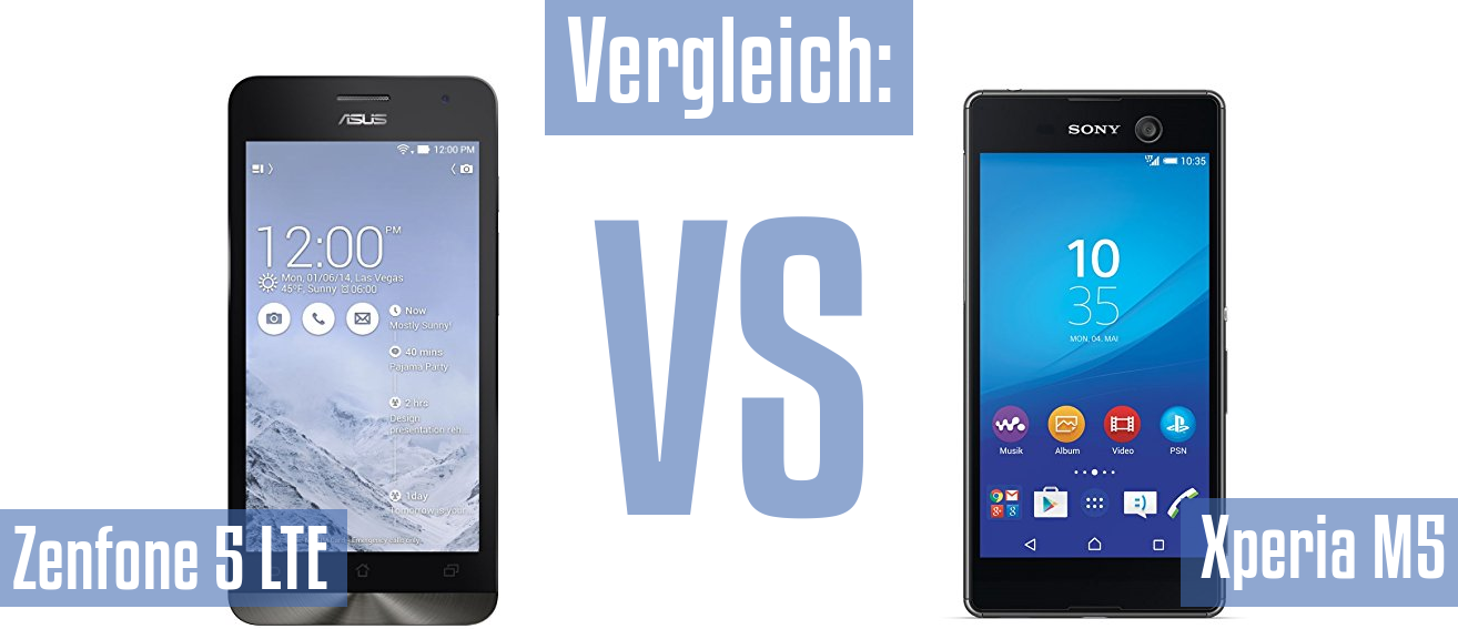 Asus Zenfone 5 LTE und Asus Zenfone 5 LTE im Vergleichstest