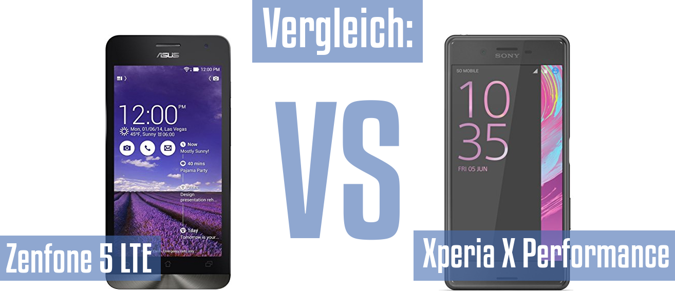 Asus Zenfone 5 LTE und Asus Zenfone 5 LTE im Vergleichstest