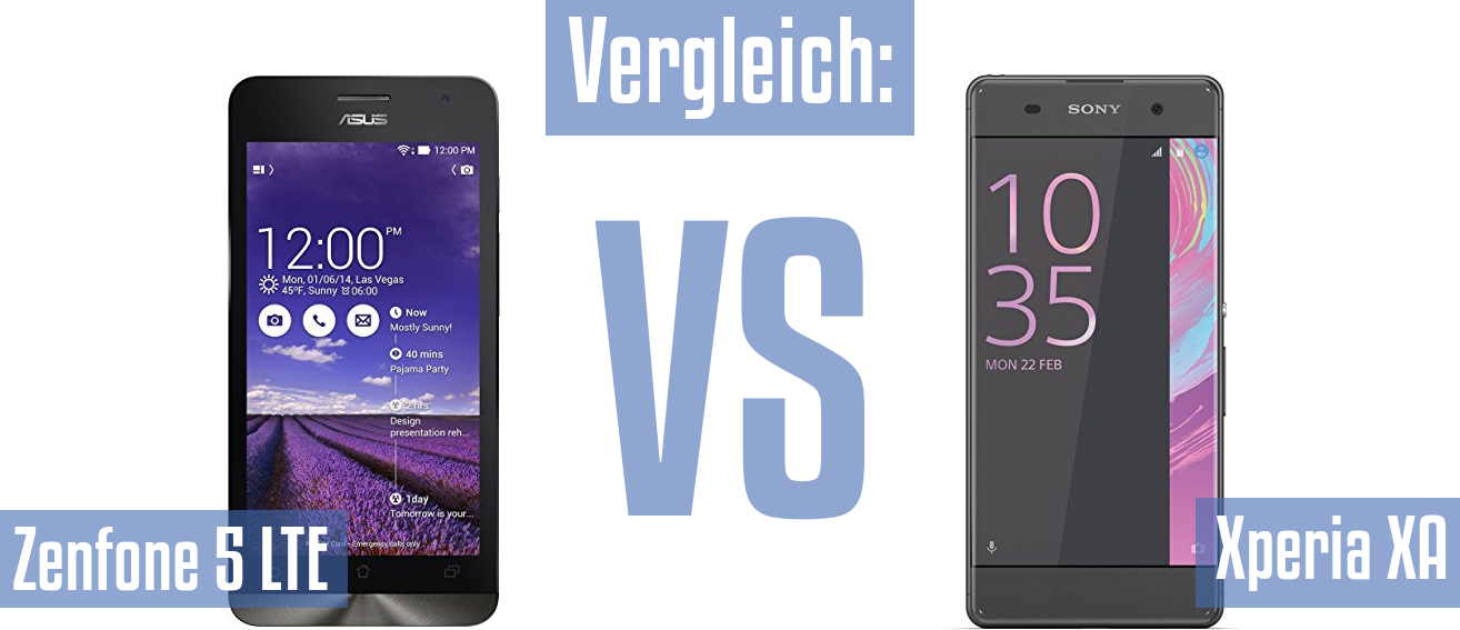 Asus Zenfone 5 LTE und Asus Zenfone 5 LTE im Vergleichstest