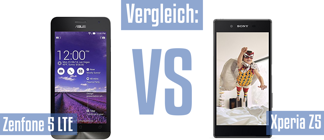 Asus Zenfone 5 LTE und Asus Zenfone 5 LTE im Vergleichstest