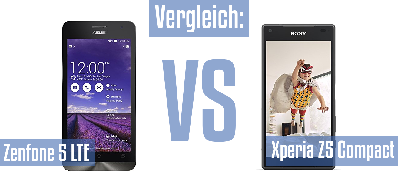 Asus Zenfone 5 LTE und Asus Zenfone 5 LTE im Vergleichstest