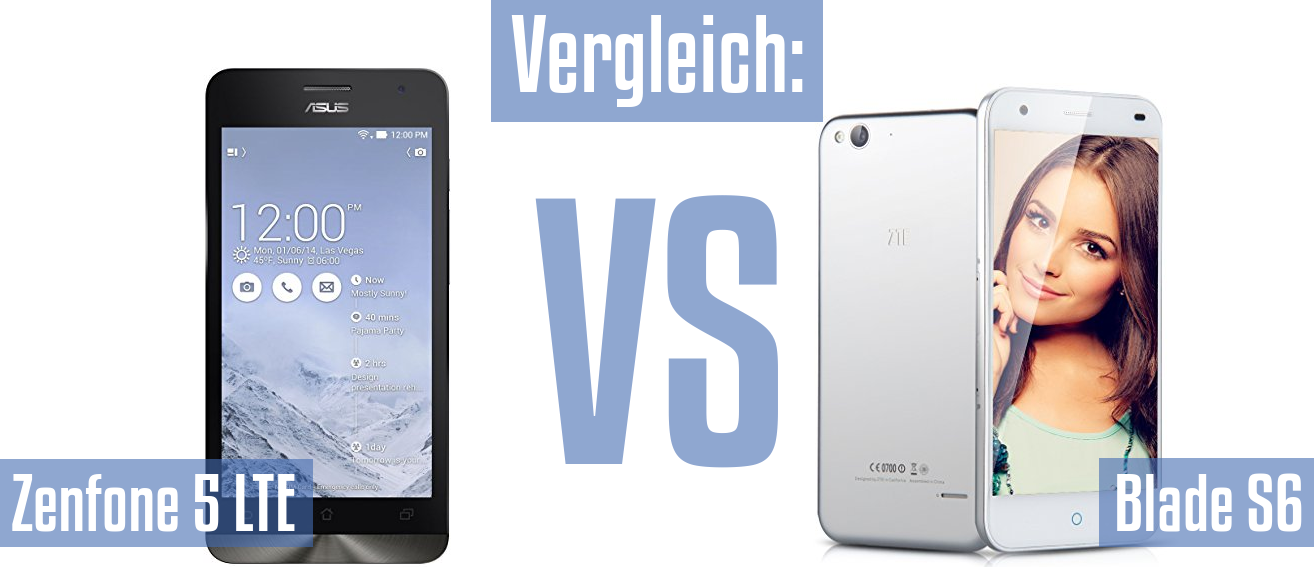 Asus Zenfone 5 LTE und Asus Zenfone 5 LTE im Vergleichstest