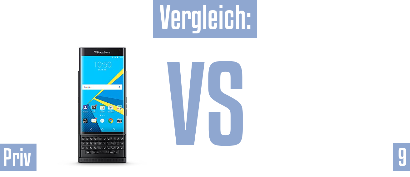 Blackberry Priv und Blackberry Priv im Vergleichstest