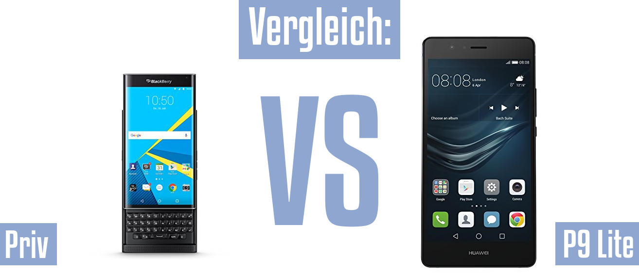 Blackberry Priv und Blackberry Priv im Vergleichstest