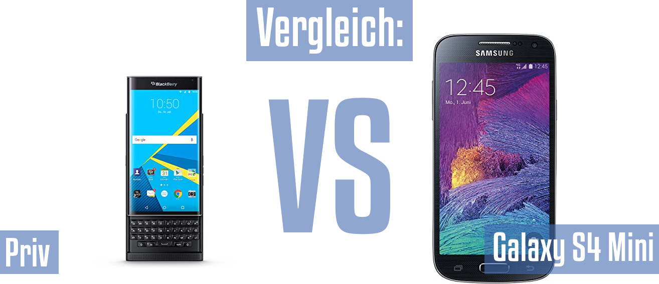 Blackberry Priv und Blackberry Priv im Vergleichstest