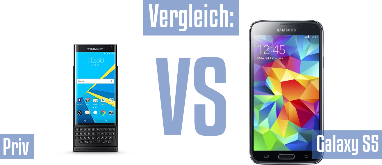 Blackberry Priv und Blackberry Priv im Vergleichstest