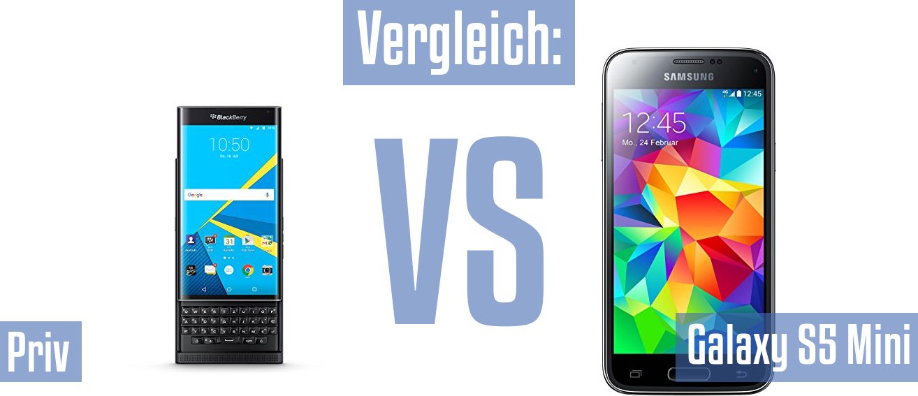 Blackberry Priv und Blackberry Priv im Vergleichstest