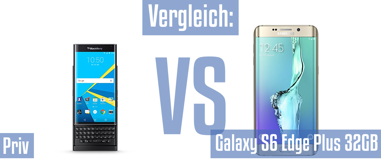 Blackberry Priv und Blackberry Priv im Vergleichstest