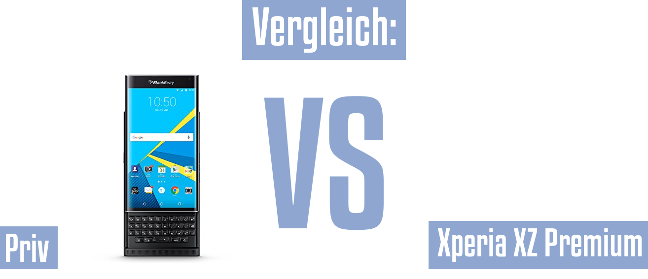 Blackberry Priv und Blackberry Priv im Vergleichstest