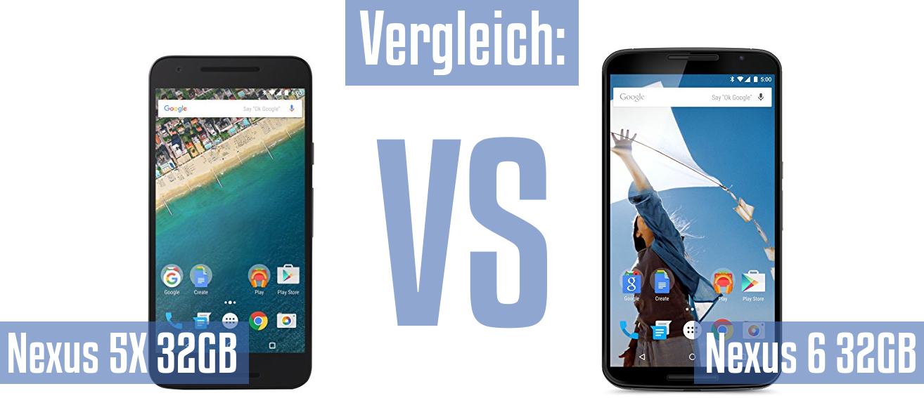 Google Nexus 5X 32GB und Google Nexus 5X 32GB im Vergleichstest