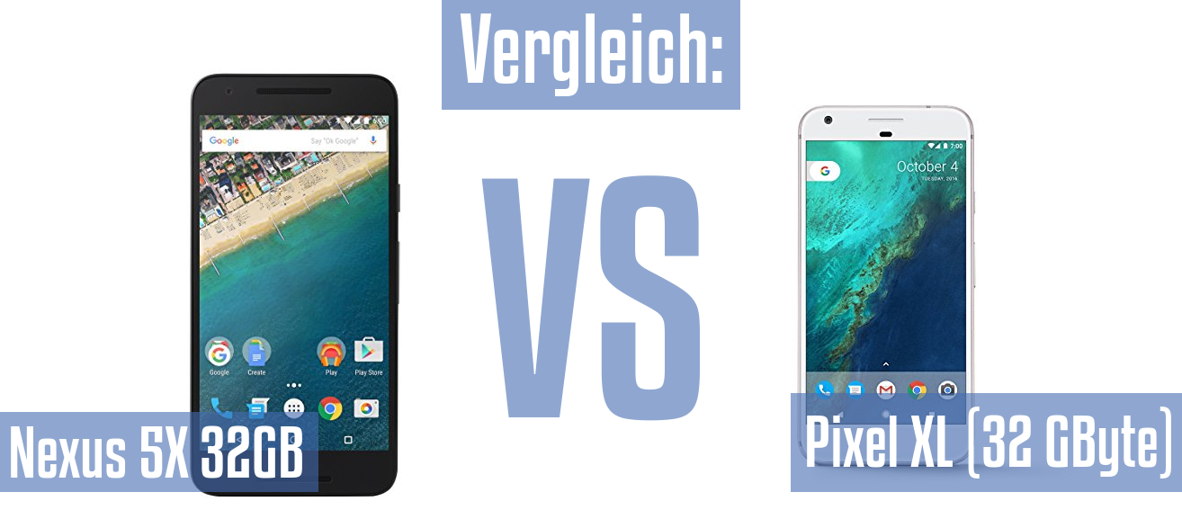 Google Nexus 5X 32GB und Google Nexus 5X 32GB im Vergleichstest