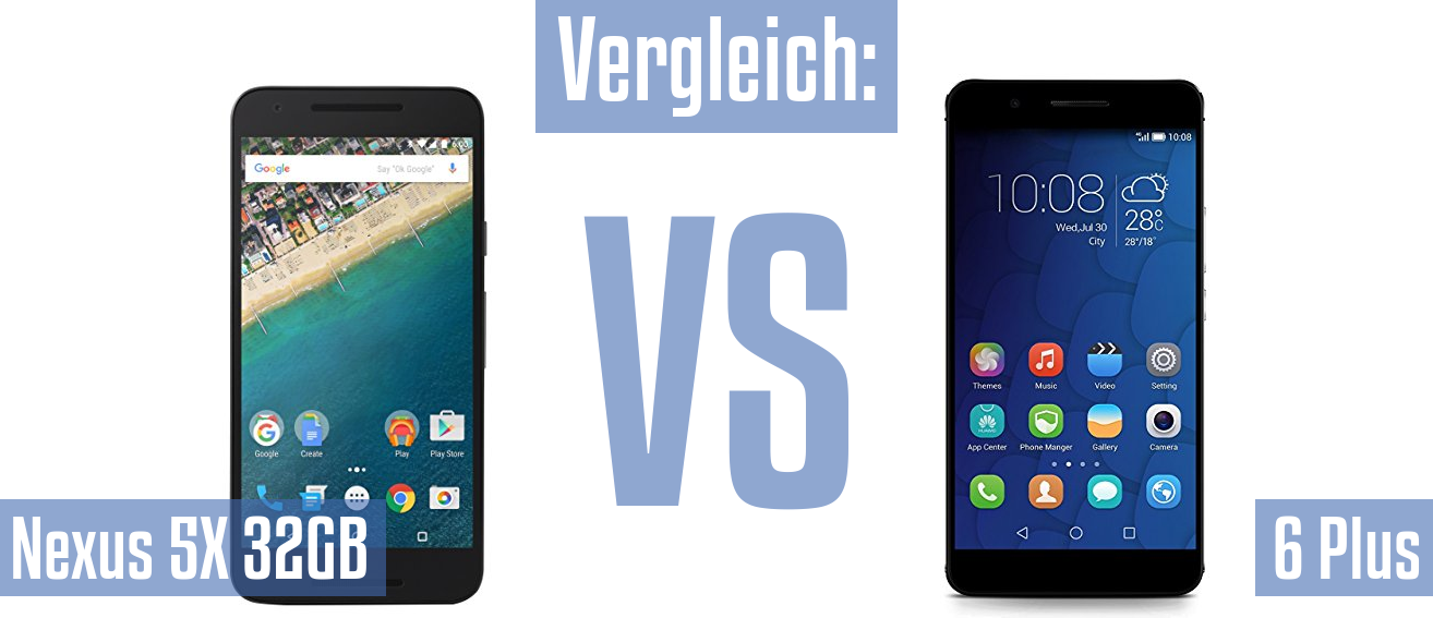 Google Nexus 5X 32GB und Google Nexus 5X 32GB im Vergleichstest