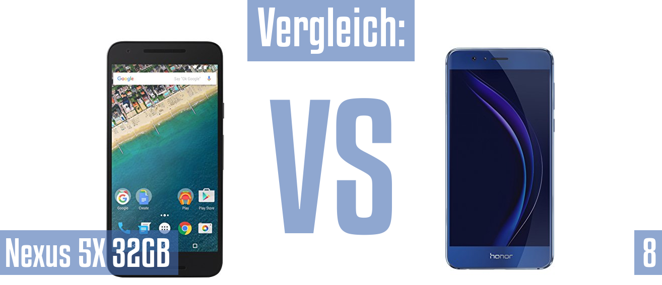 Google Nexus 5X 32GB und Google Nexus 5X 32GB im Vergleichstest