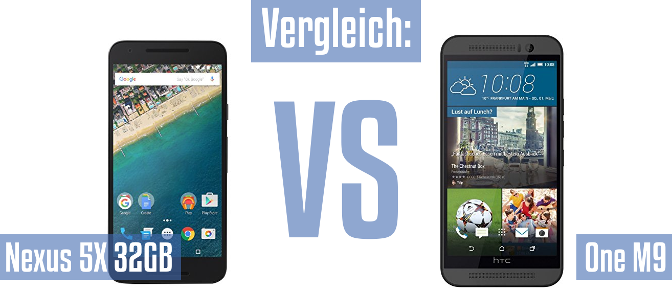 Google Nexus 5X 32GB und Google Nexus 5X 32GB im Vergleichstest