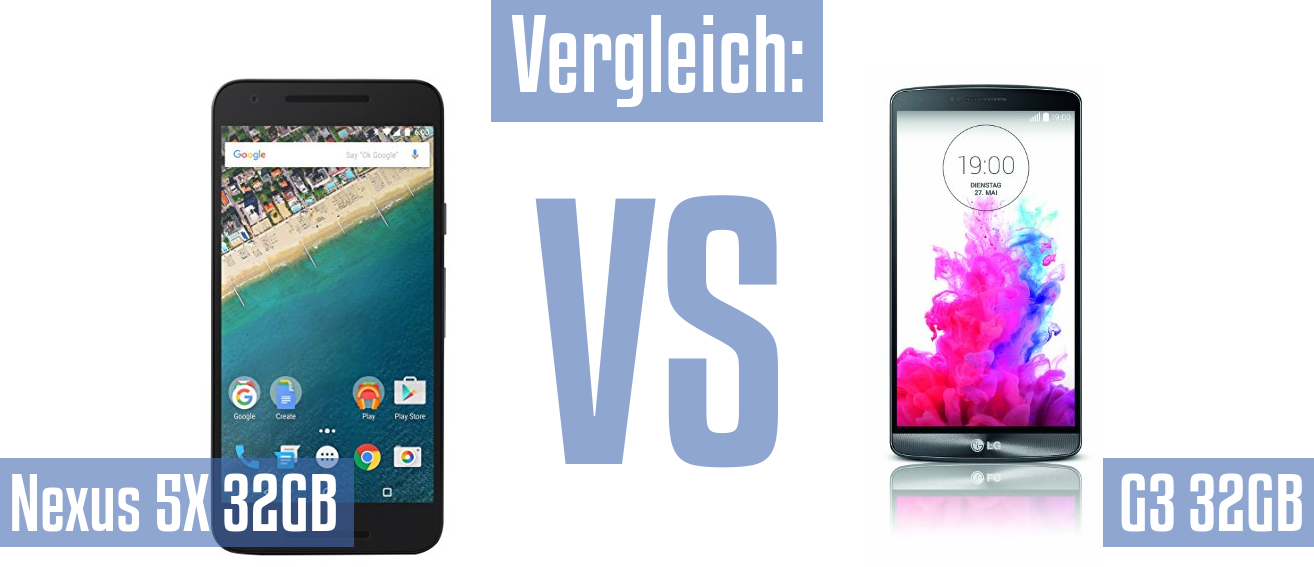 Google Nexus 5X 32GB und Google Nexus 5X 32GB im Vergleichstest